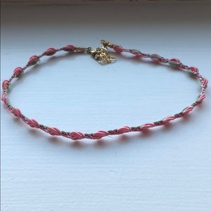 Pink Rose Chocker